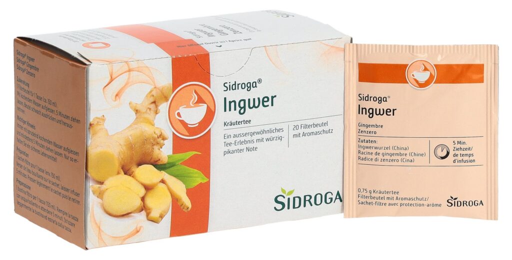 SIDROGA gingembre sach 20 pce