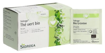 SIDROGA thé vert bio sach 20 pce