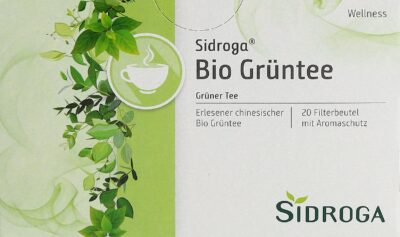 SIDROGA thé vert bio sach 20 pce