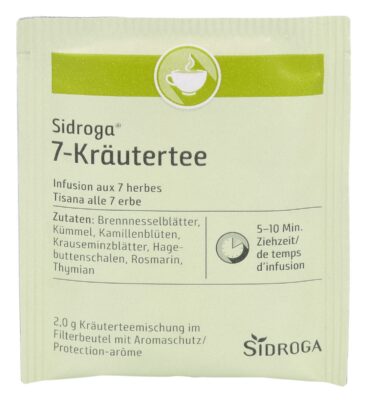 SIDROGA tisane aux 7 herbes sach 20 pce