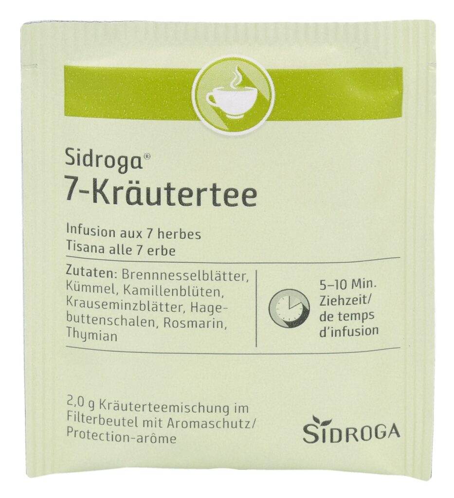 SIDROGA tisane aux 7 herbes sach 20 pce