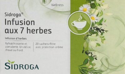 SIDROGA tisane aux 7 herbes sach 20 pce