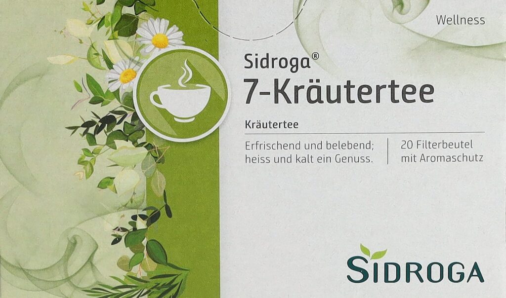 SIDROGA tisane aux 7 herbes sach 20 pce