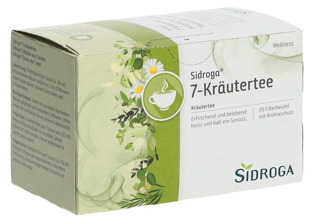 SIDROGA tisane aux 7 herbes sach 20 pce