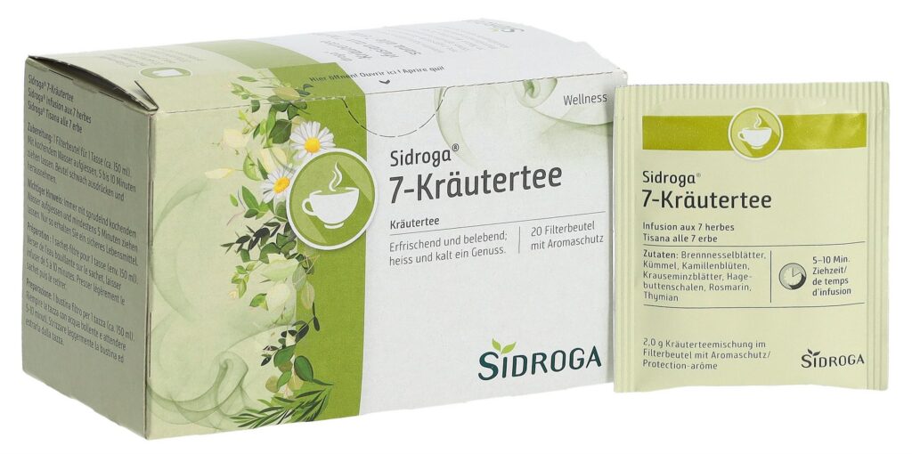 SIDROGA tisane aux 7 herbes sach 20 pce