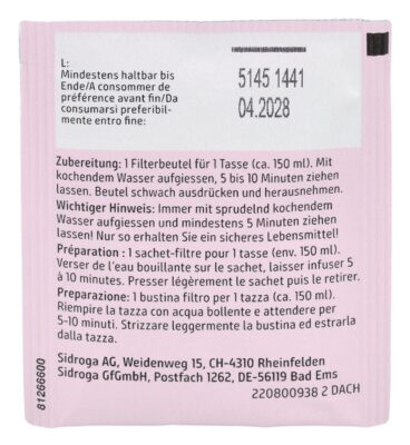 SIDROGA infusion de fleurs d'oranger sach 20 pce