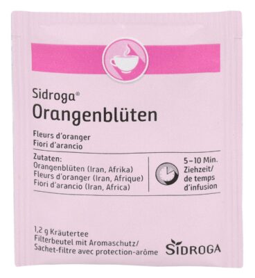 SIDROGA infusion de fleurs d'oranger sach 20 pce