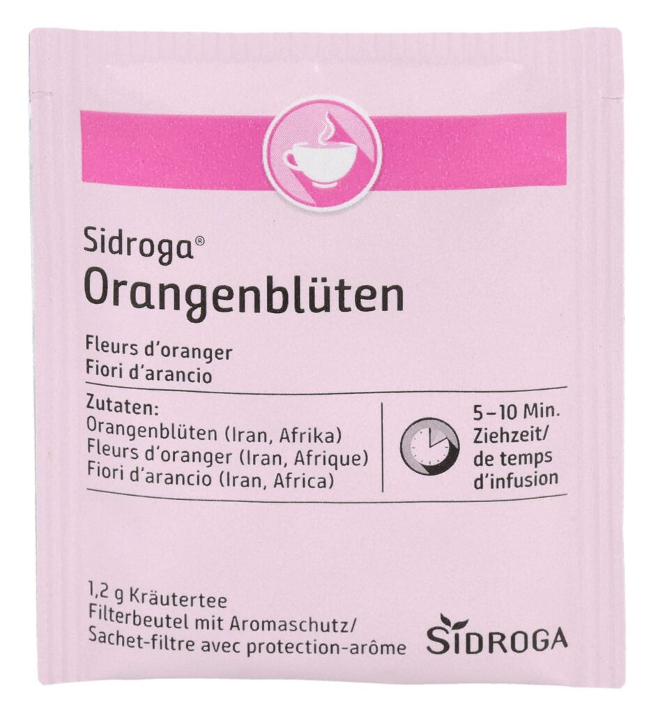SIDROGA infusion de fleurs d'oranger sach 20 pce