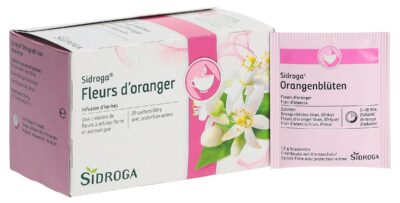 SIDROGA infusion de fleurs d'oranger sach 20 pce