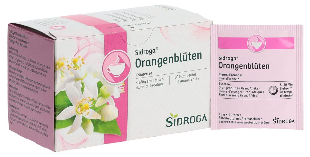 SIDROGA infusion de fleurs d'oranger sach 20 pce