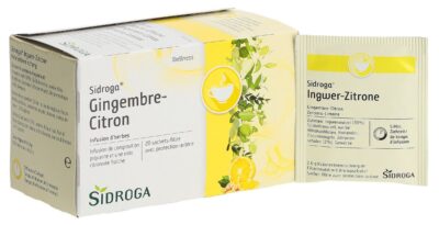 SIDROGA gingembre-citron sach 20 pce