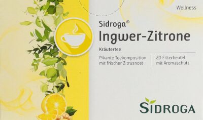 SIDROGA gingembre-citron sach 20 pce