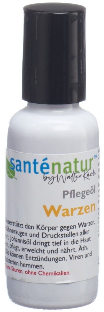 SANTENATUR huile de soin verrues roll-on 30 ml