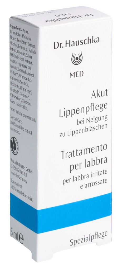 DR. HAUSCHKA MED soin des lèvres labimint 5 ml