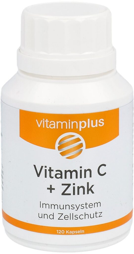 VITAMINPLUS Vitamin C & Zink caps bte 120 pce