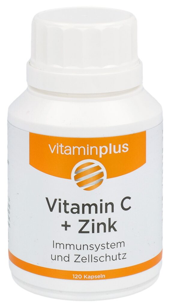 VITAMINPLUS Vitamin C & Zink caps bte 120 pce
