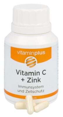 VITAMINPLUS Vitamin C & Zink caps bte 120 pce