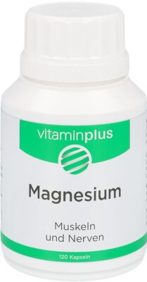 VITAMINPLUS Magnesium caps bte 120 pce
