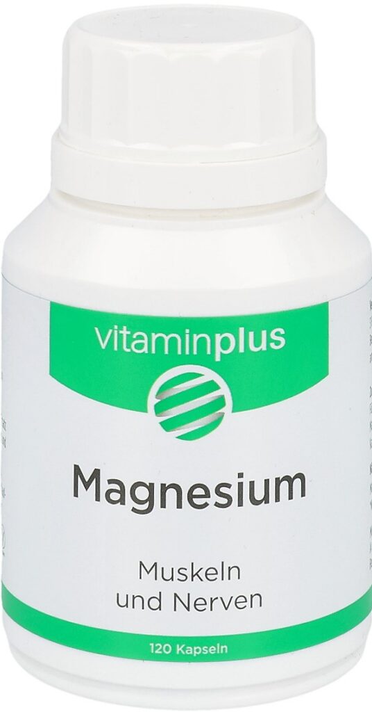 VITAMINPLUS Magnesium caps bte 120 pce