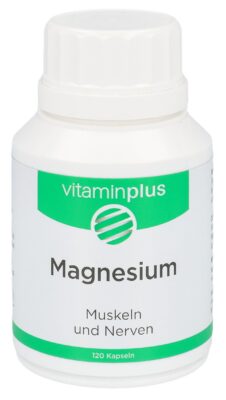 VITAMINPLUS Magnesium caps bte 120 pce