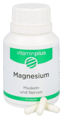 VITAMINPLUS Magnesium caps bte 120 pce