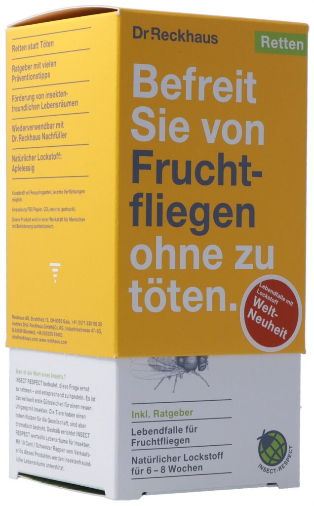 DR. RECKHAUS Fruchtfliegen-Retter ohne töten