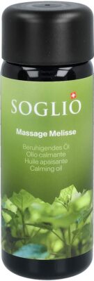 SOGLIO Huile à la mélisse massage apaisante 100 ml