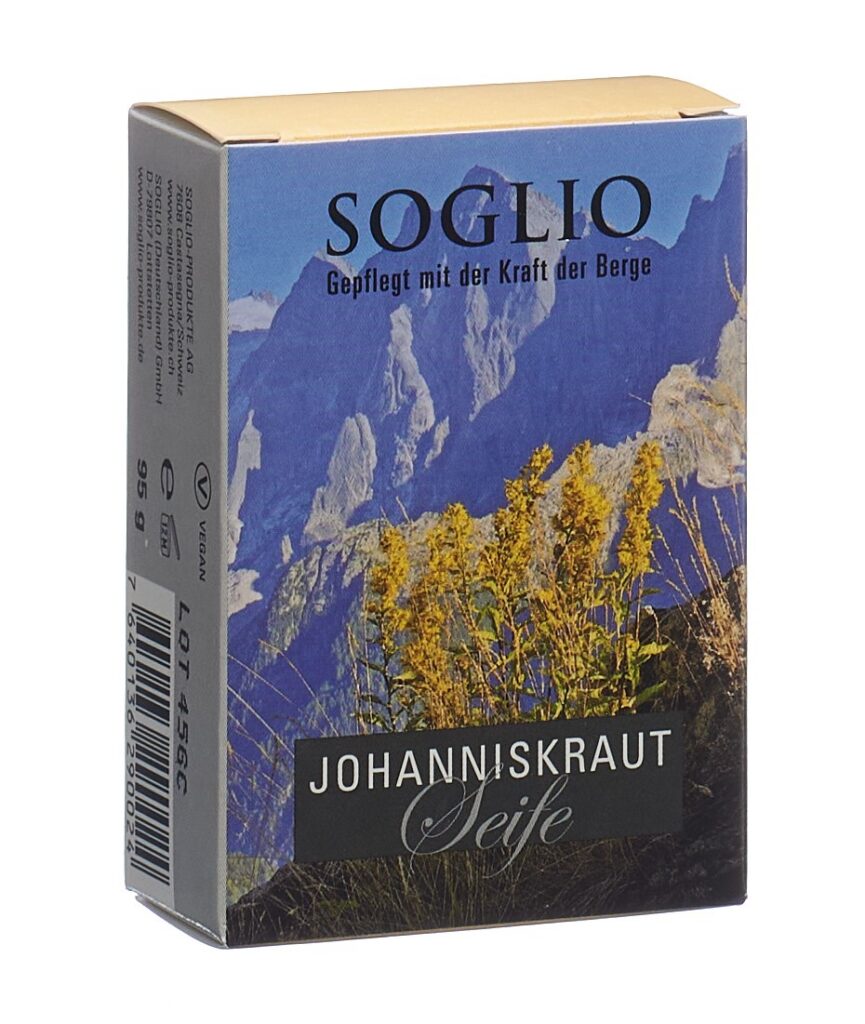 SOGLIO Savon au millepertuis 95 g