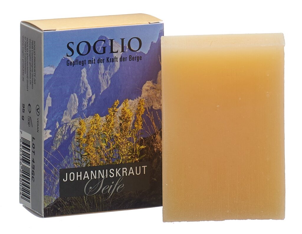 SOGLIO Savon au millepertuis 95 g