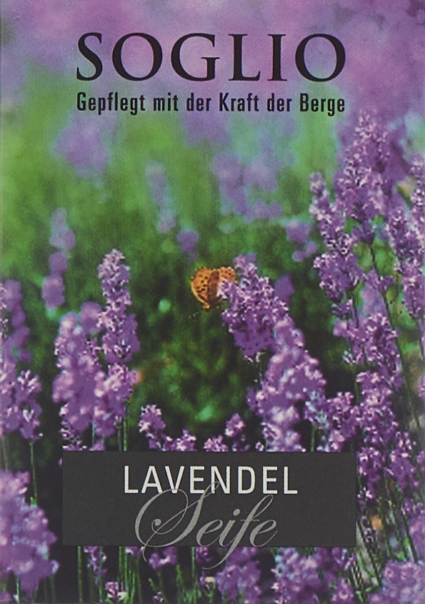 SOGLIO Savon à la lavande 95 g