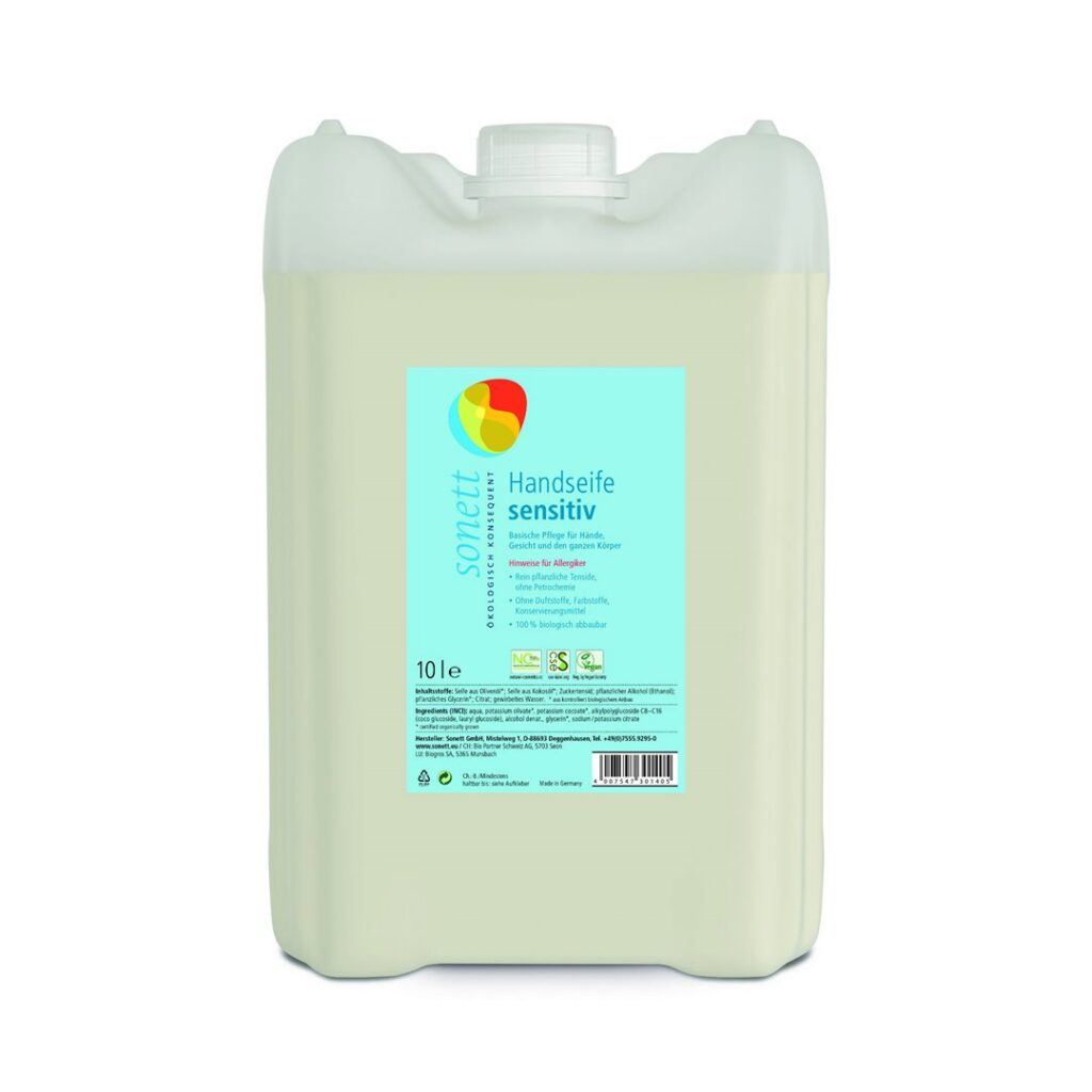 SONETT savon mains neutre bidon 10 lt