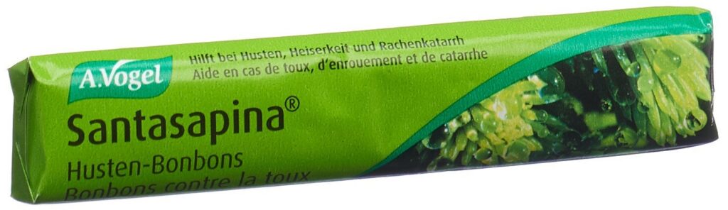 VOGEL Santasapina bonbons toux 4 g rouleau 40 g