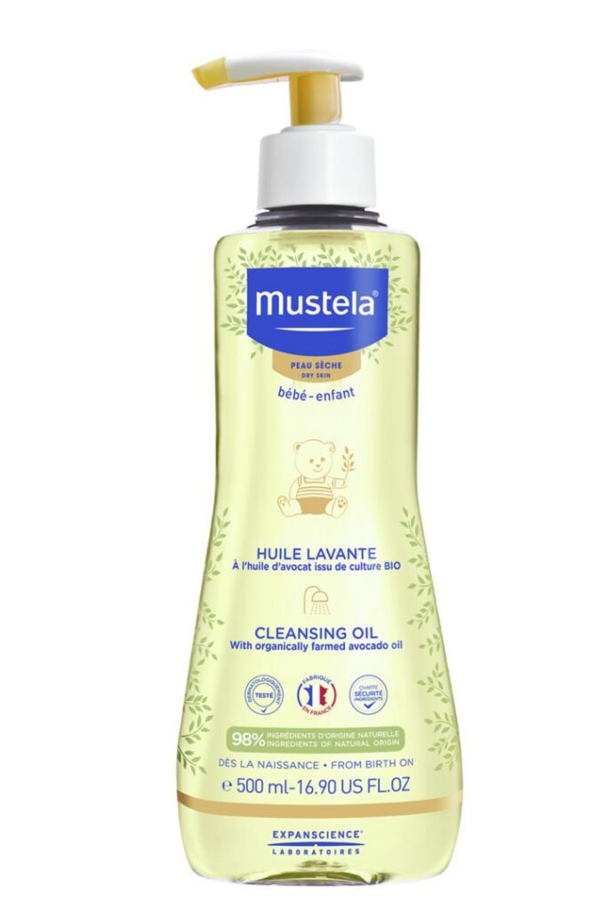MUSTELA Huile lavante peau sèche 500 ml
