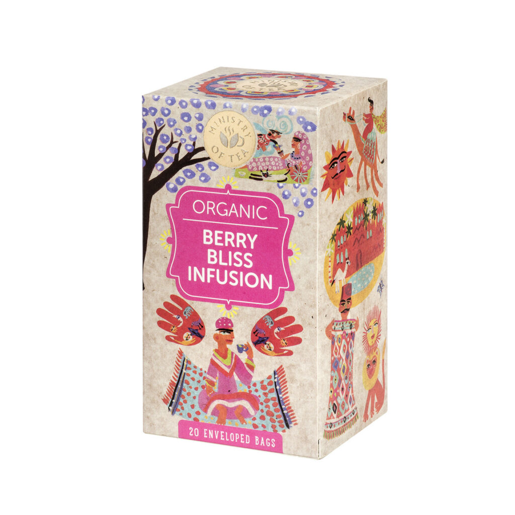 MINISTRY OF TEA Berry Bliss Infus thé 20 x 1.5 g