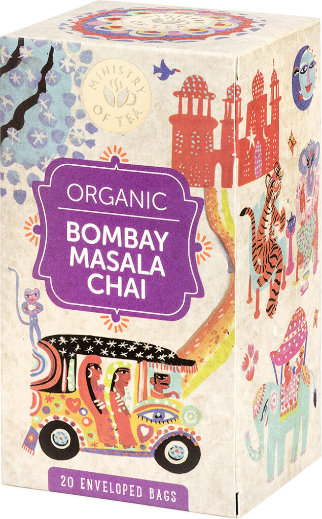 MINISTRY OF TEA Bombay Masala Chai thé 20 x 1.75 g