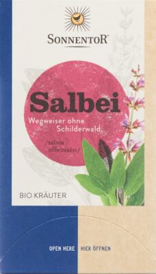 SONNENTOR thé sauge BIO sach 18 pce