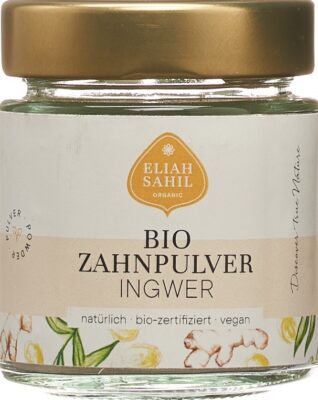 ELIAH SAHIL poudre dentifrice gingembre bte 45 g