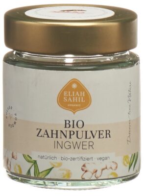 ELIAH SAHIL poudre dentifrice gingembre bte 45 g
