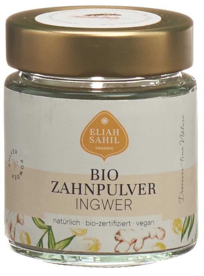ELIAH SAHIL poudre dentifrice gingembre bte 45 g