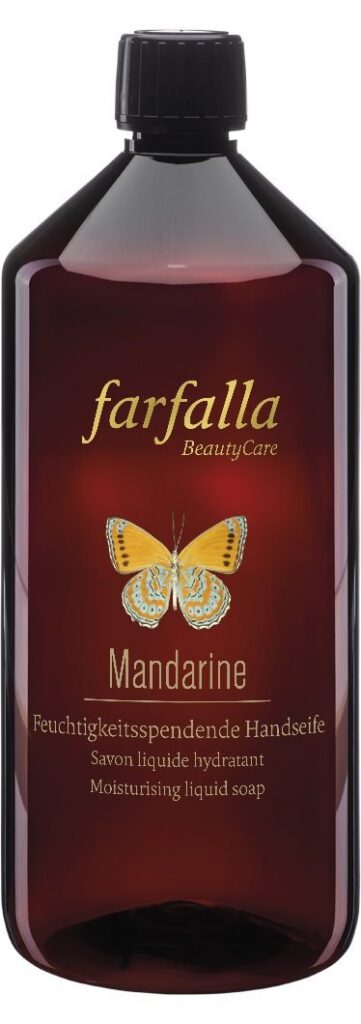 FARFALLA Savon liquide Mandarine Carpe Di 1000 ml