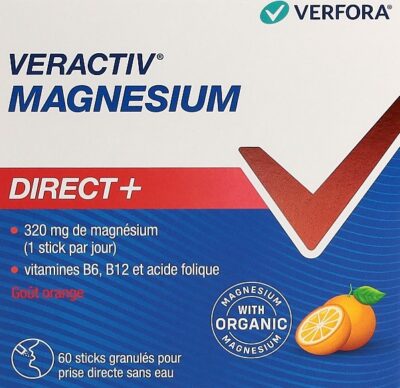 VERACTIV Magnesium Direct+ orange stick 60 pce