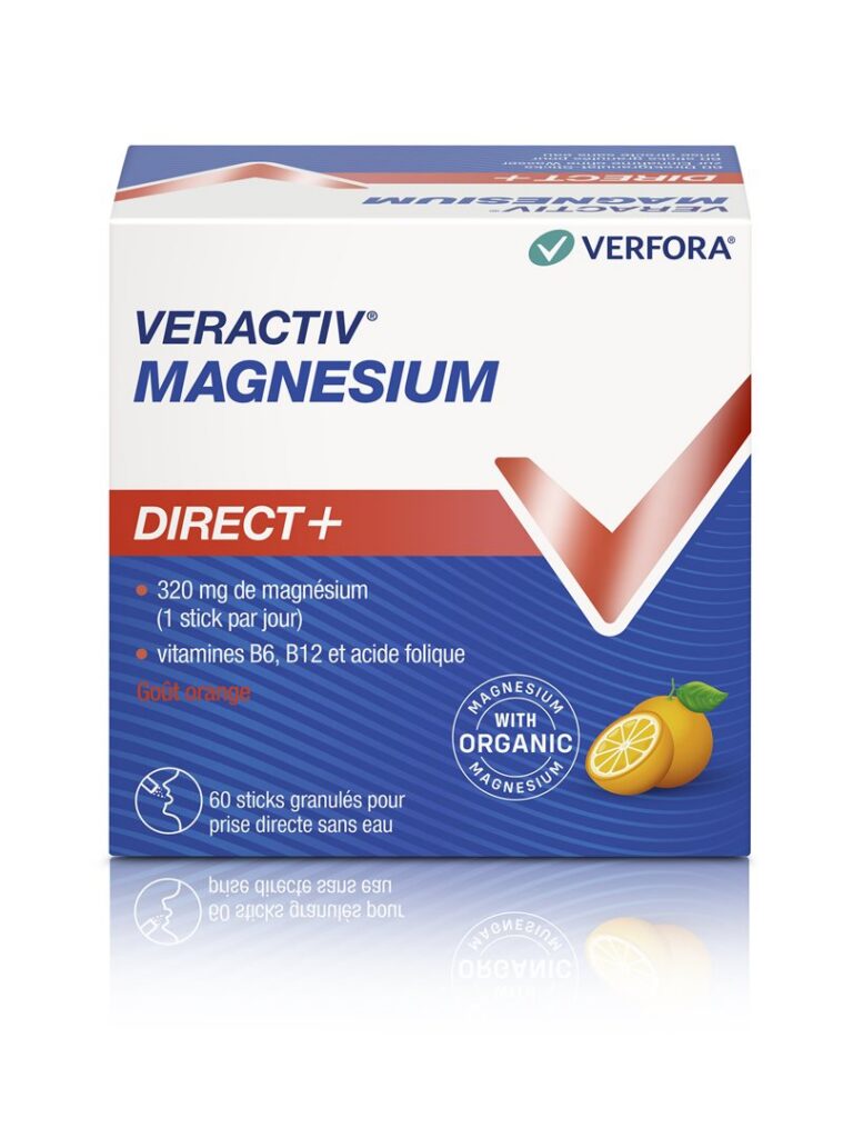 VERACTIV Magnesium Direct+ orange stick 60 pce