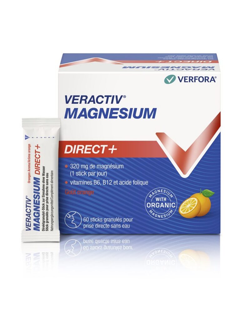 VERACTIV Magnesium Direct+ orange stick 60 pce