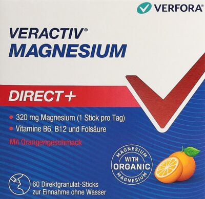 VERACTIV Magnesium Direct+ orange stick 60 pce