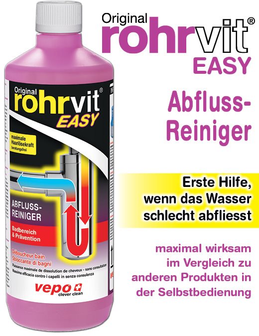 ROHRVIT EASY déboucheur fl 1000 ml