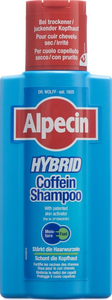 ALPECIN Hybrid Coffein Shampoo fl 250 ml