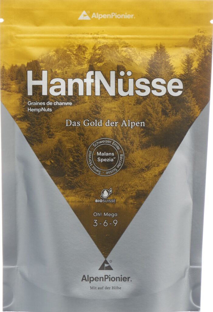 ALPENPIONIER Graines de chanvre BioSuisse 150 g