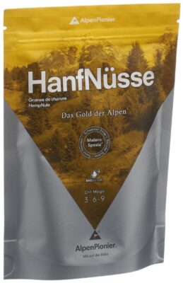 ALPENPIONIER Graines de chanvre BioSuisse 150 g
