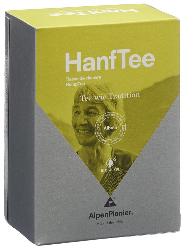 ALPENPIONIER Thé de chanvre BioSuisse 20 sach 1 g