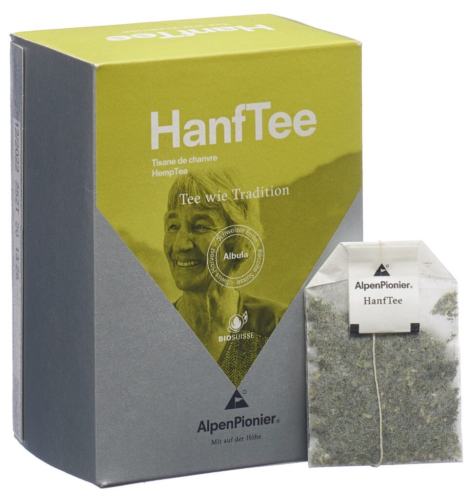 ALPENPIONIER Thé de chanvre BioSuisse 20 sach 1 g